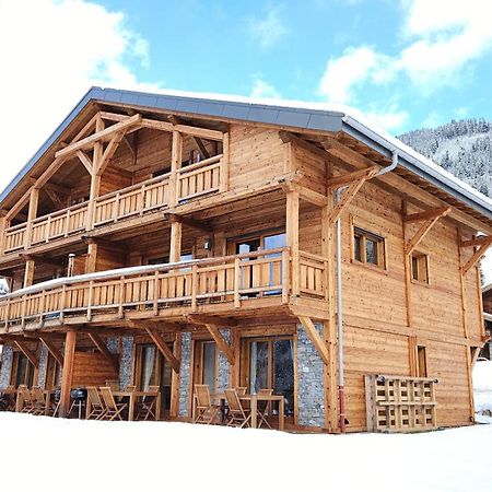 Demi-Chalet Vadel La Panthiaz 15 Pers 5 Chambres La Chapelle-d'Abondance Exterior foto