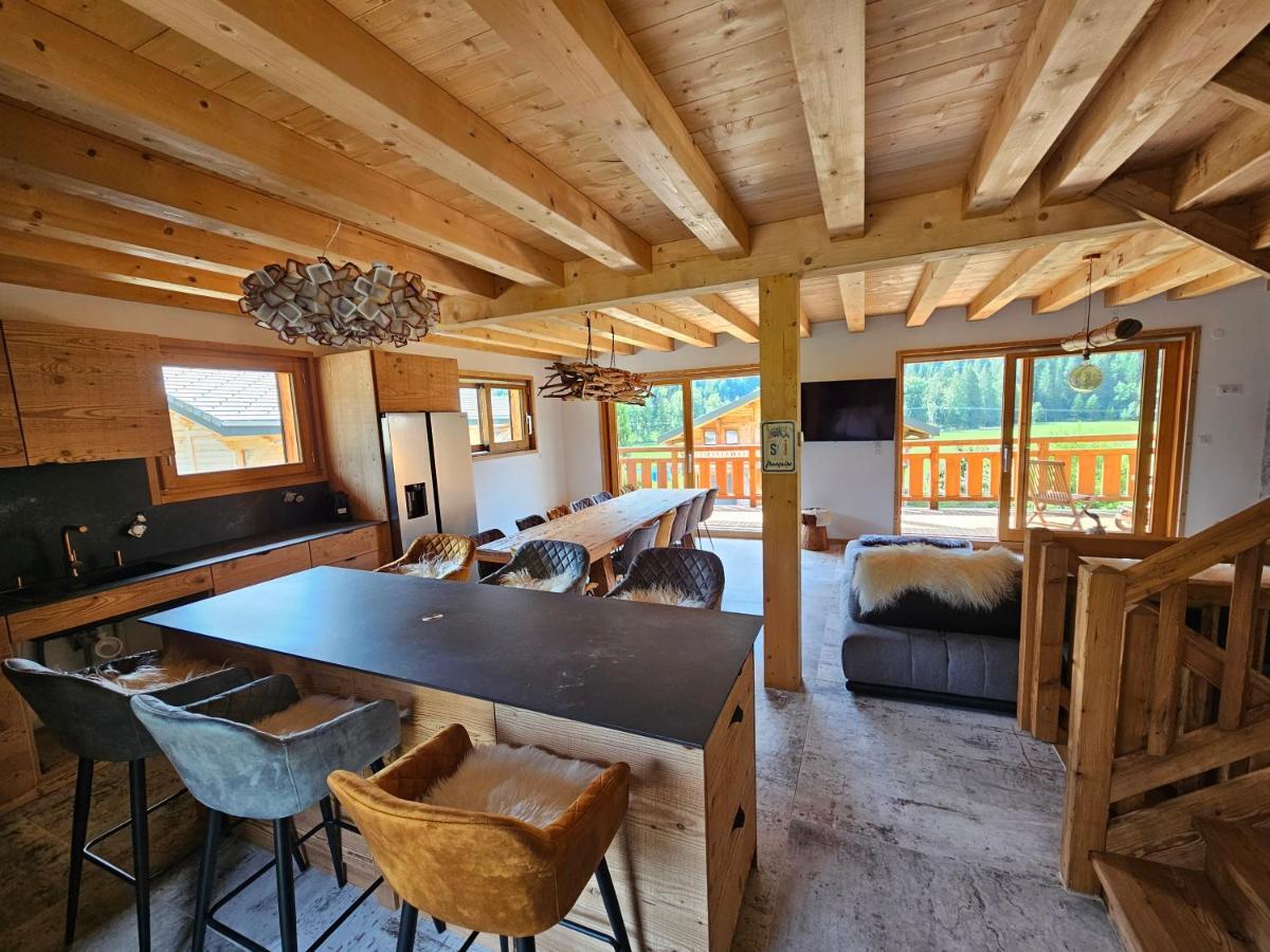 Demi-Chalet Vadel La Panthiaz 15 Pers 5 Chambres La Chapelle-d'Abondance Exterior foto