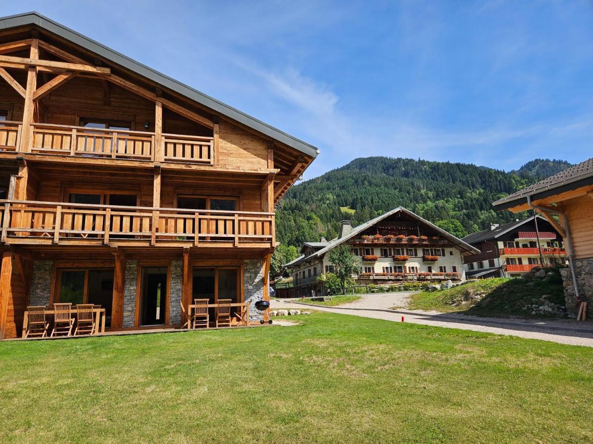 Demi-Chalet Vadel La Panthiaz 15 Pers 5 Chambres La Chapelle-d'Abondance Exterior foto