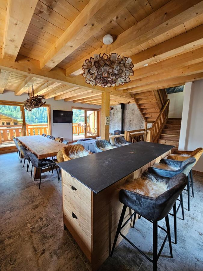 Demi-Chalet Vadel La Panthiaz 15 Pers 5 Chambres La Chapelle-d'Abondance Exterior foto