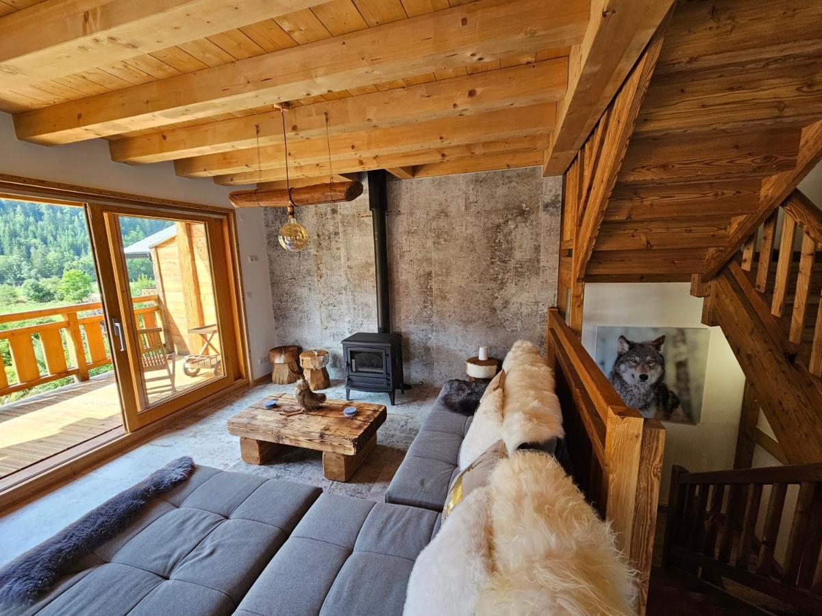 Demi-Chalet Vadel La Panthiaz 15 Pers 5 Chambres La Chapelle-d'Abondance Exterior foto