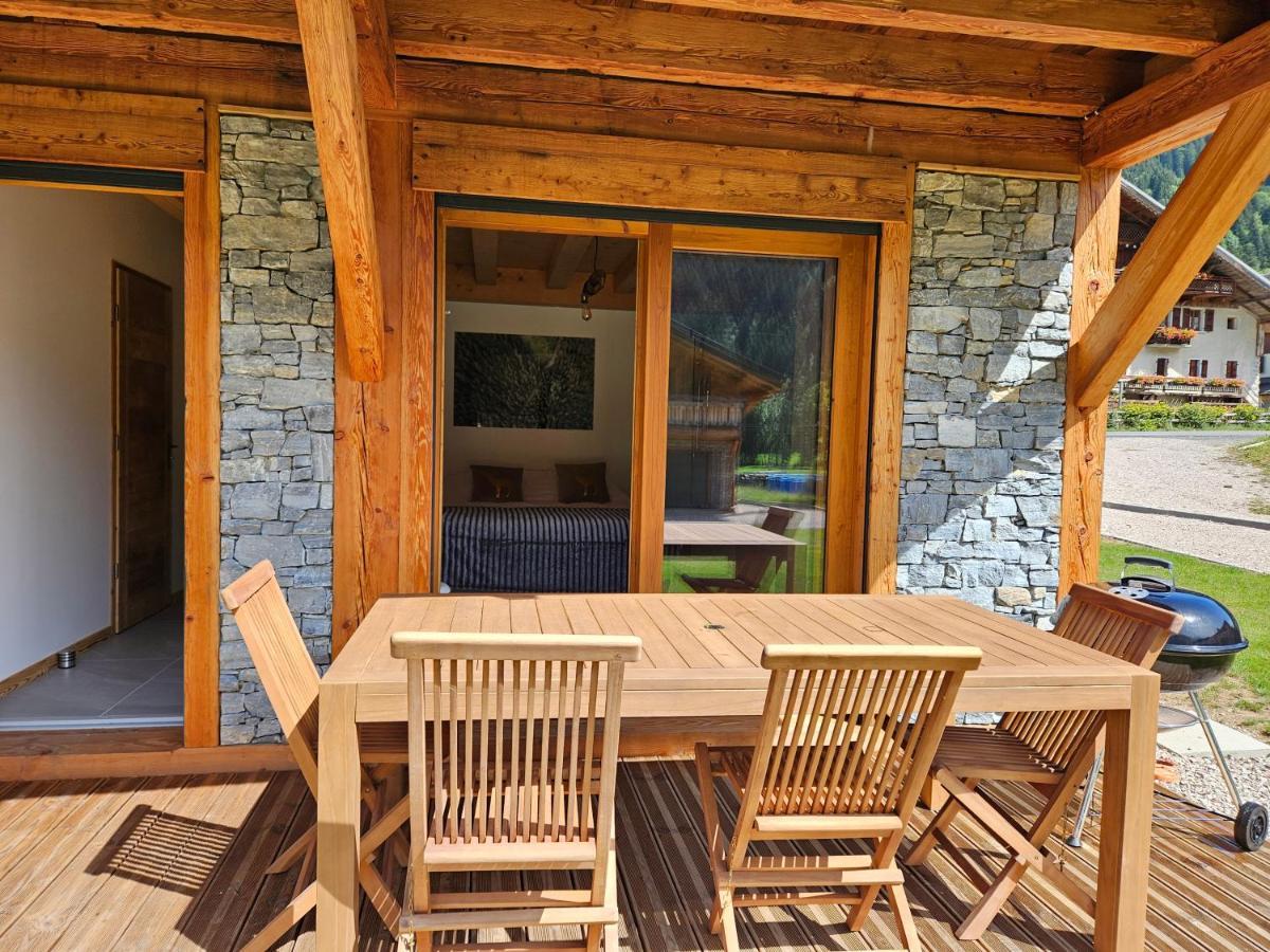Demi-Chalet Vadel La Panthiaz 15 Pers 5 Chambres La Chapelle-d'Abondance Exterior foto