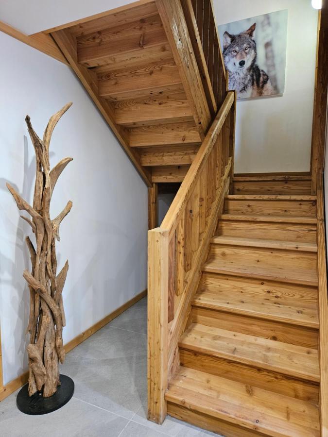Demi-Chalet Vadel La Panthiaz 15 Pers 5 Chambres La Chapelle-d'Abondance Exterior foto