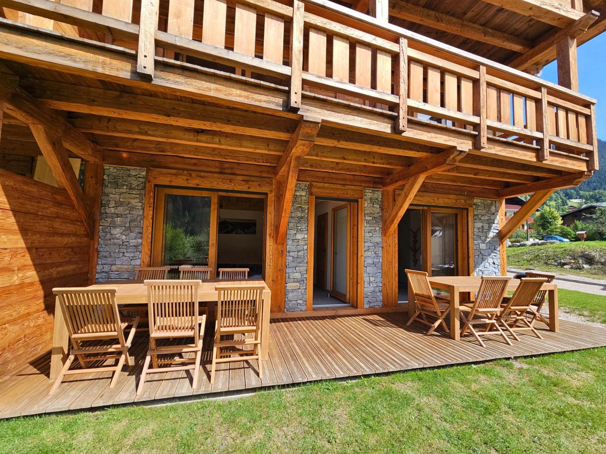 Demi-Chalet Vadel La Panthiaz 15 Pers 5 Chambres La Chapelle-d'Abondance Exterior foto