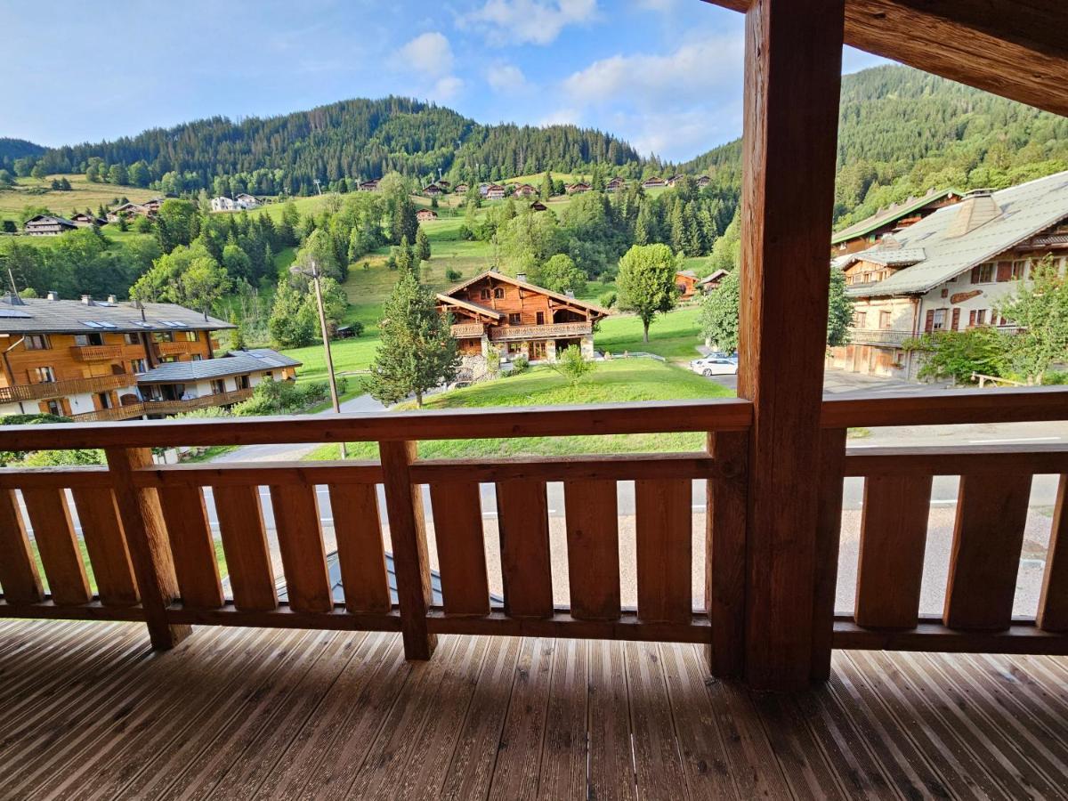 Demi-Chalet Vadel La Panthiaz 15 Pers 5 Chambres La Chapelle-d'Abondance Exterior foto