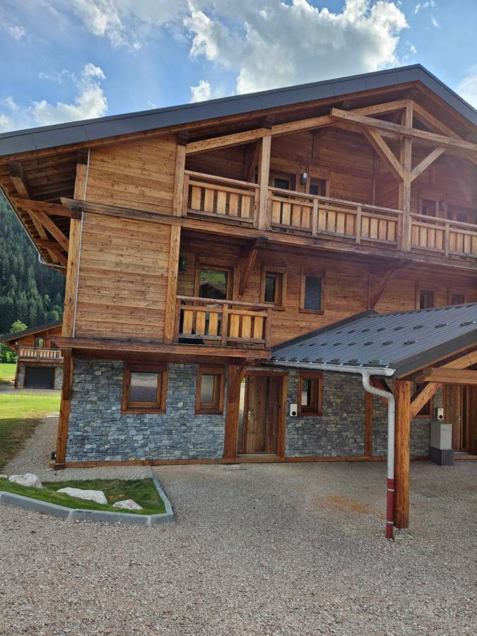 Demi-Chalet Vadel La Panthiaz 15 Pers 5 Chambres La Chapelle-d'Abondance Exterior foto