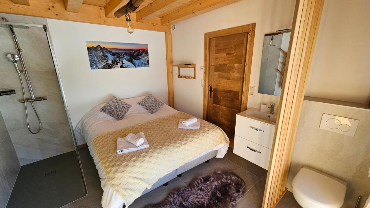 Demi-Chalet Vadel La Panthiaz 15 Pers 5 Chambres La Chapelle-d'Abondance Exterior foto