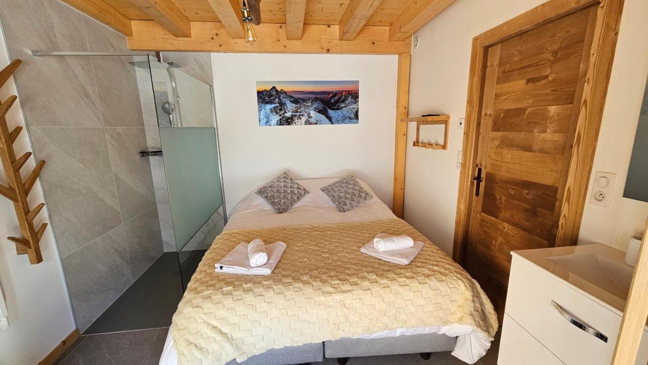 Demi-Chalet Vadel La Panthiaz 15 Pers 5 Chambres La Chapelle-d'Abondance Exterior foto