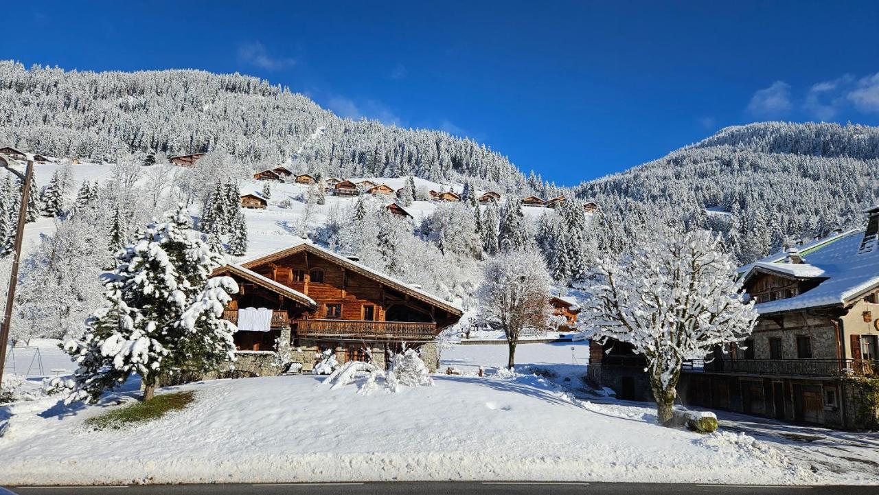 Demi-Chalet Vadel La Panthiaz 15 Pers 5 Chambres La Chapelle-d'Abondance Exterior foto
